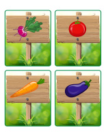 Picture game-Vegetable garden-1