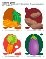 Picture game-Vegetables