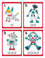 Playing cards-Robots-1