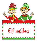 Poster-Elf mailbox Poster-Elf mailbox