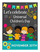 Poster-Universal Children’s Day-November 20th