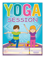 Poster Yoga session