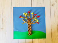 Pretzel Stick Trees-4