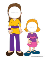 Puppets-My mother and I-1