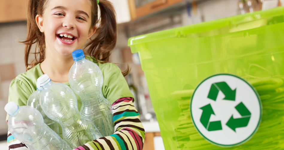 Recycling bin Arts and crafts Educatall