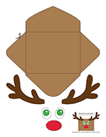 Reindeer envelopes