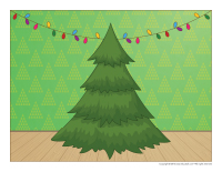 Scene-Christmas traditions-Christmas tree