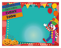 Schedule-Special Day-Clown Show