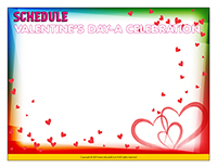 Schedule-Valentine’s Day-A celebration