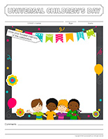 Scrapbook-Universal Children’s Day