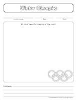 Scrapbook-Winter Olympics