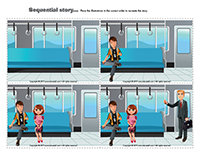 Sequential story-A subway ride
