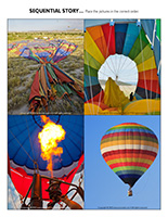 Sequential story-Hot air balloons