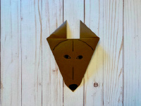 Simple Origami Wolves-4