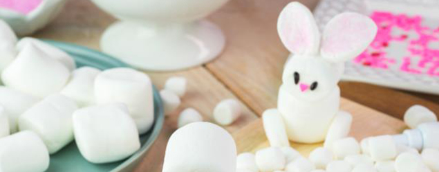 Marshmallow-filled bunny
