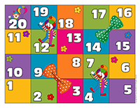 Snakes & ladders-Clowns