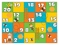 Snakes and ladders-Bees