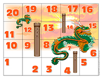 Snakes and ladders-Dragons