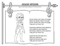Songs & rhymes-Comic strips