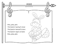 Songs & rhymes-Easter Pastel colors Songs & rhymes-Easter Pastel colors