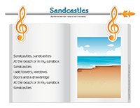 Songs & rhymes-Sandcastles