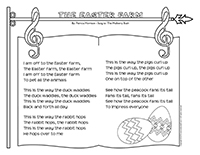 Songs & rhymes-The Easter farm