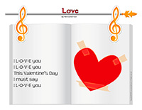 Songs & rhymes-Valentine’s Day-Love letters