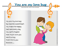 Songs & rhymes-You are my love bug