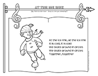 Songs and rhymes-At the ice rink