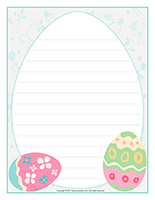 Stationery-Easter Pastel colors