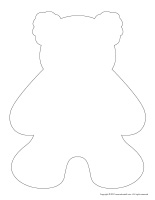 Stencils-Bears