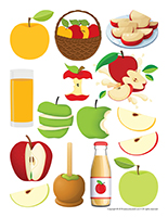 Stickers-Apples
