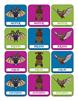 Stickers-Bats