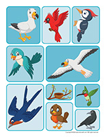 Stickers-Birds