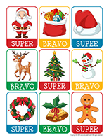 Stickers-Christmas 2025