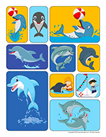 Stickers-Dolphins