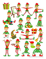 Stickers-Elves-2021