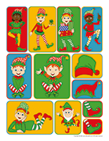 Stickers-Elves Stickers-Elves 2022