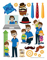 Stickers-Father’s Day