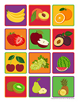 Stickers-Fruit