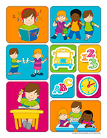 Stickers-Kindergarten