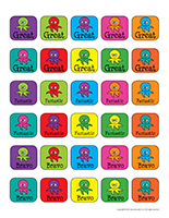 Stickers-Octopuses