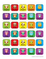 Stickers-Owls