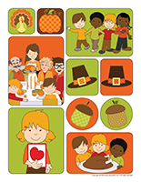 Stickers-Thanksgiving
