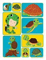 Stickers-Turtles