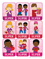 Stickers Valentine's Day 2026