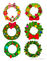 Stickers-Wreaths