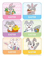 Stickers for rewards-Easter 2024