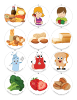 Story and memory game-Food