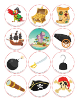 Story and memory game-Pirates